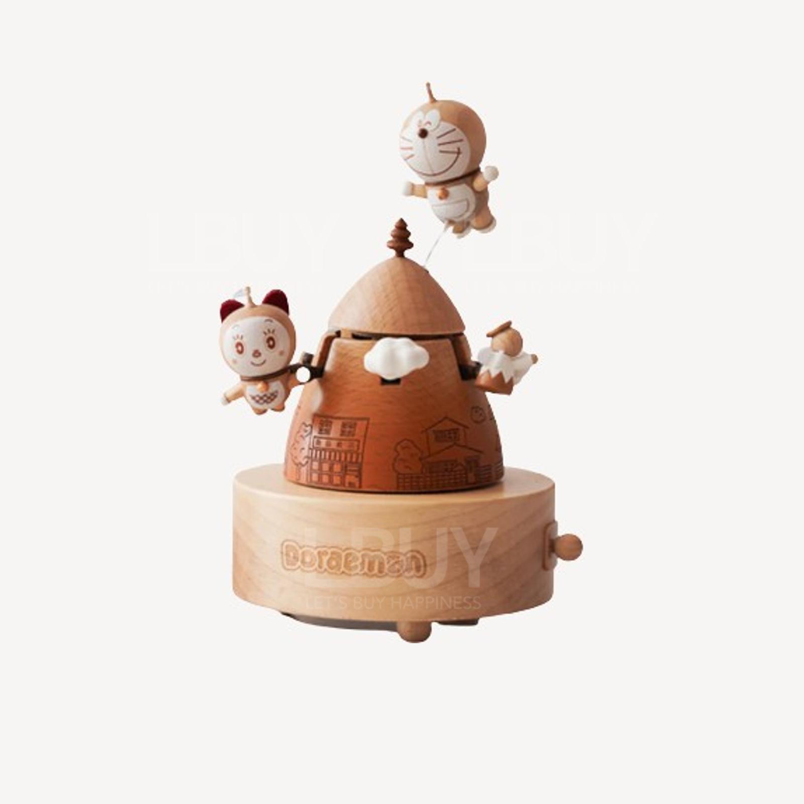 多啦A夢 Wooderful life 木製音樂盒