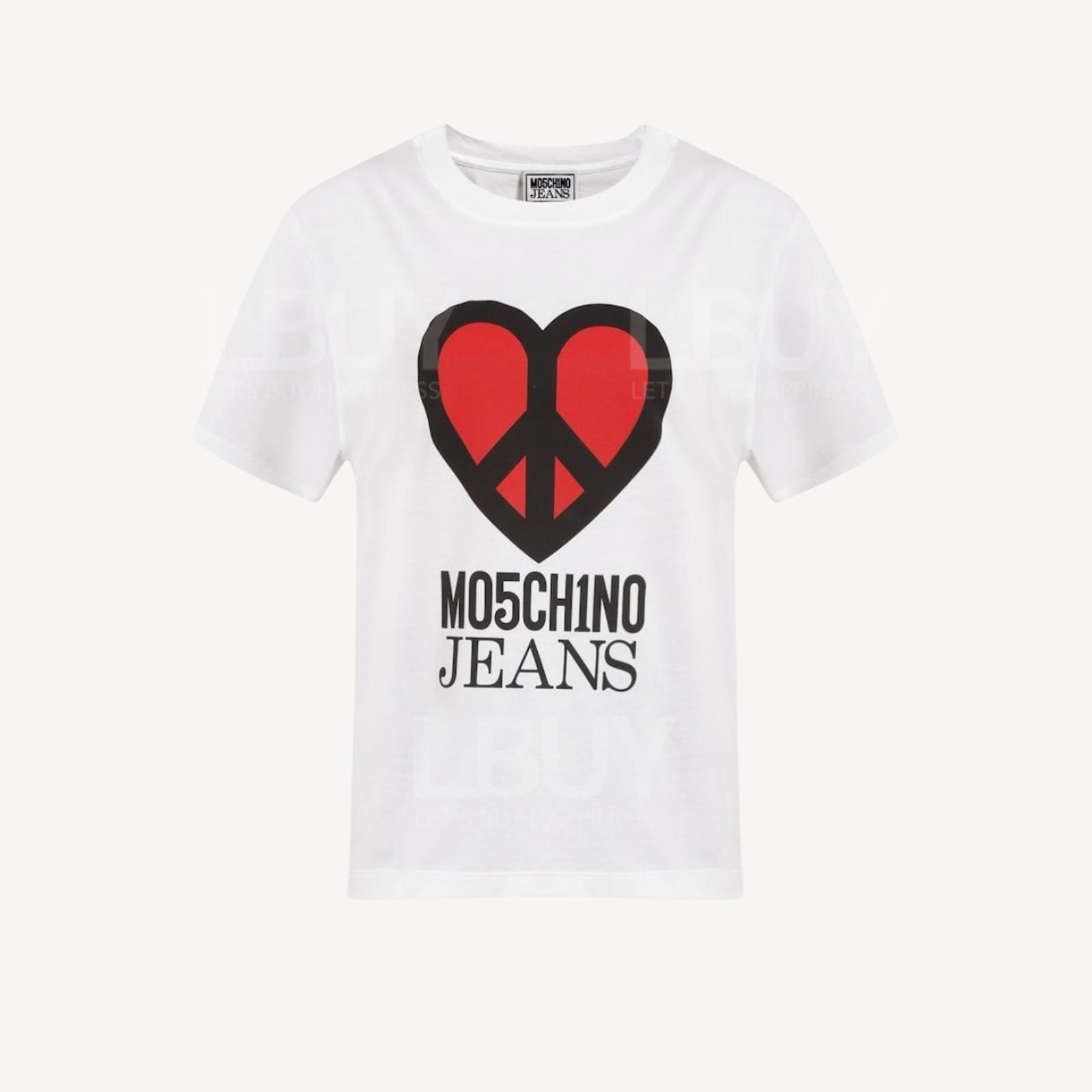 Moschino Jeans 短袖Tee 白色
