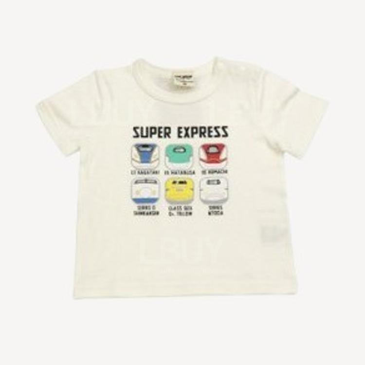 新幹線純棉短袖Tee E款(尺碼:100-140)