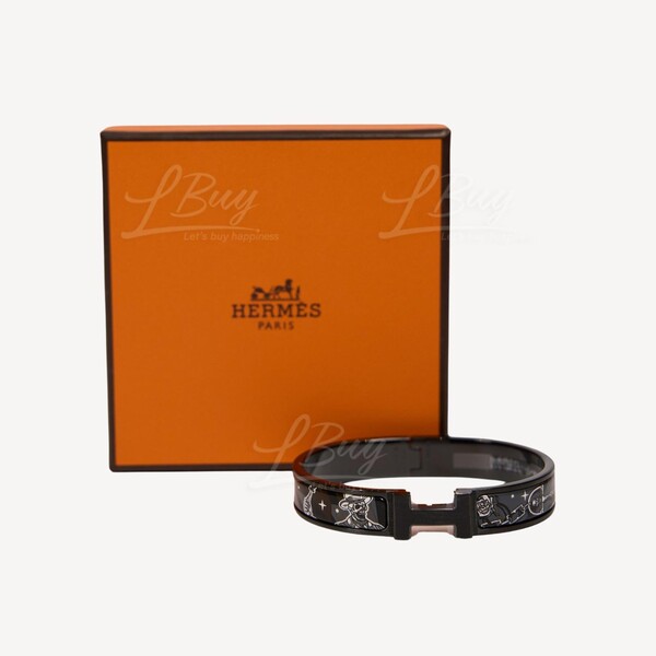 Hermès-Hermes Clic HH C'est la Fete So Black Bracelet Grand