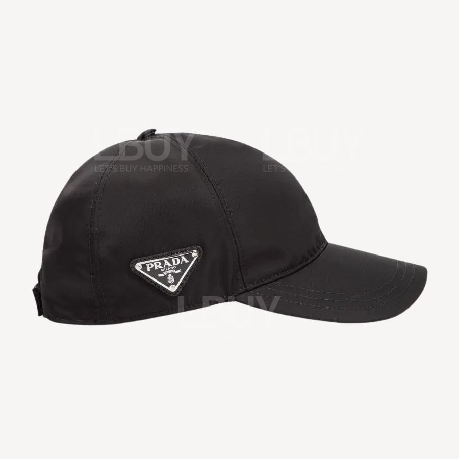 Prada 再生尼龍棒球帽 黑色 1HC274-2DMI-F0002