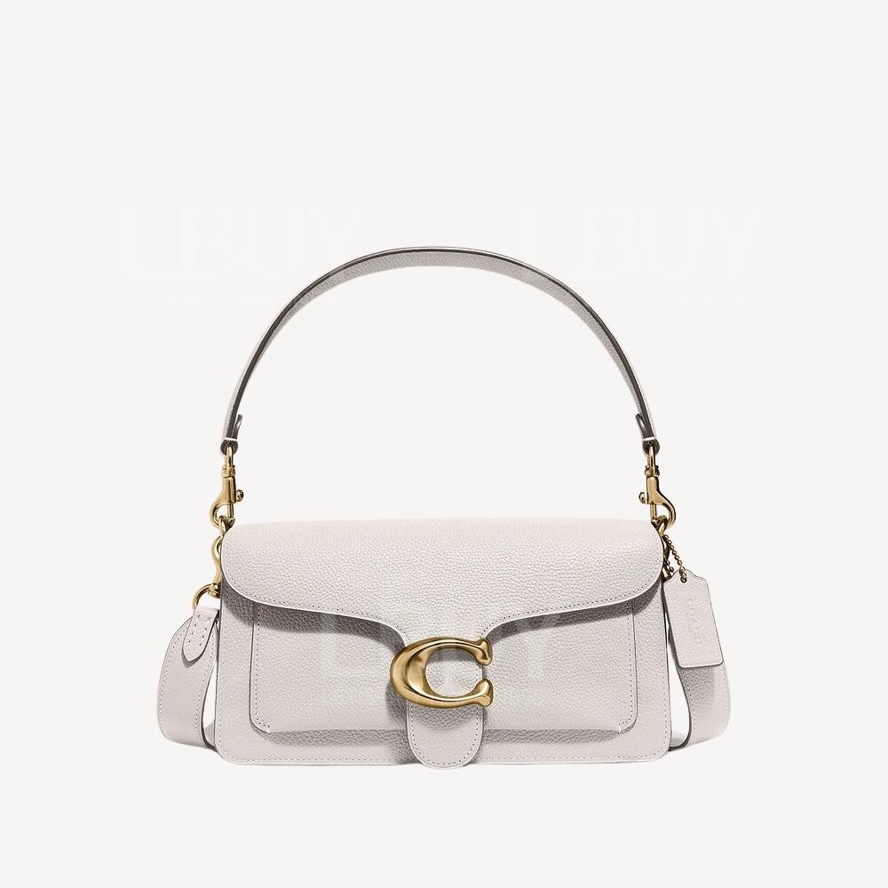 Coach Tabby 26 单肩包 白色 CH857B4HA