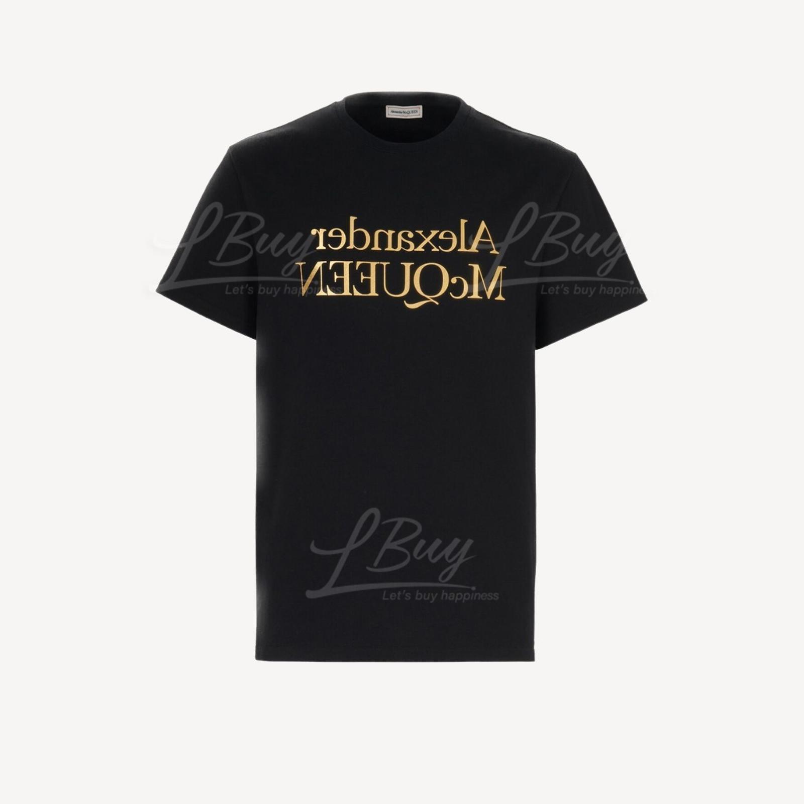 Alexander McQueen Reflected Logo T-shirt