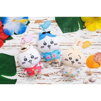 Chiikawa 觀光系列毛公仔掛飾 3款選1款（小可愛 小八 兔兔）