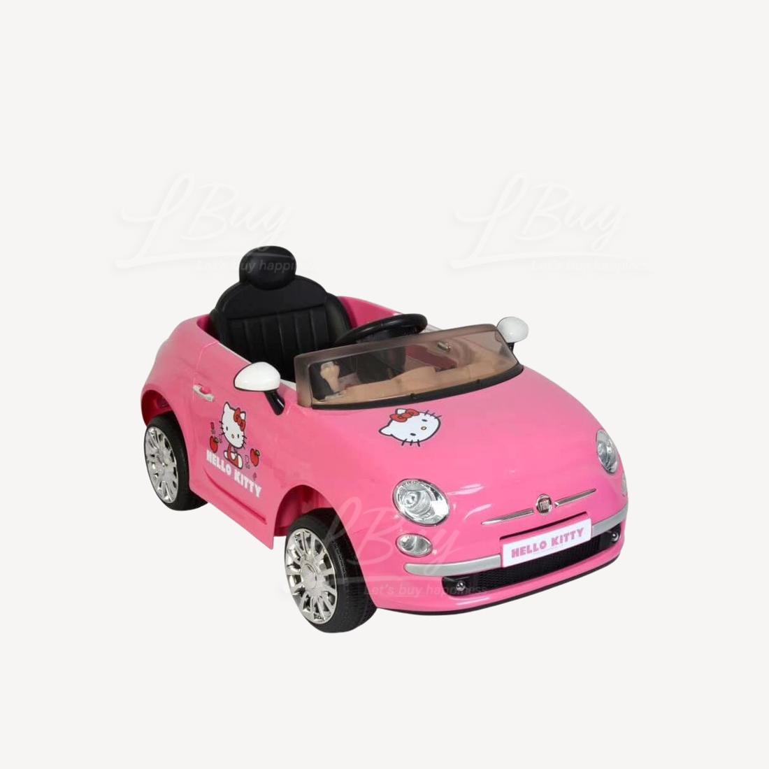 Official License Fiat 500 x Hello Kitty Ride On Toys
