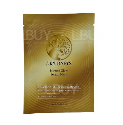 7 Journeys奇蹟亮采精華面膜 25ml 一片裝 Free Gift