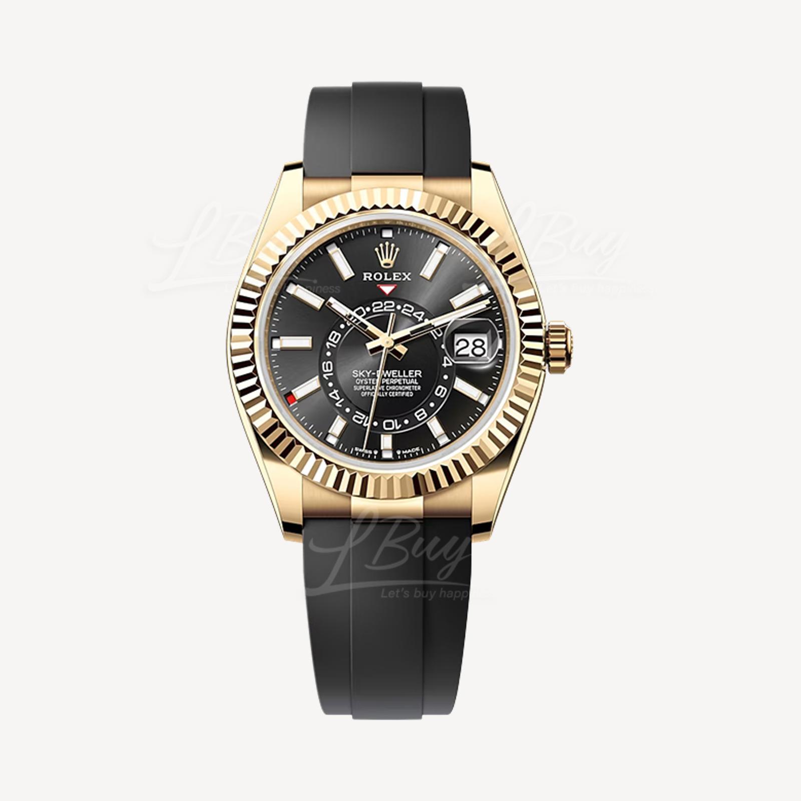 Rolex Sky-Dweller 336238-0002 Black 腕錶