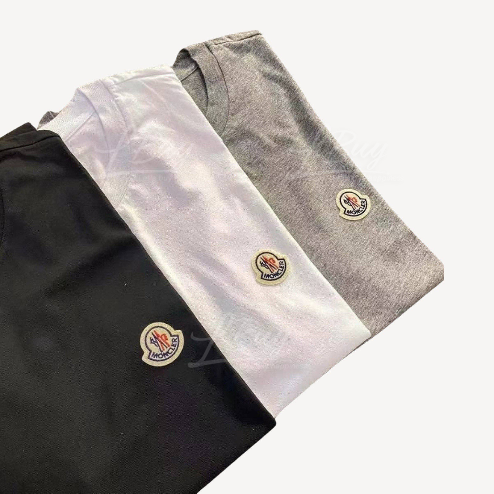 Moncler 內衫 3件裝 （黑/白/灰）