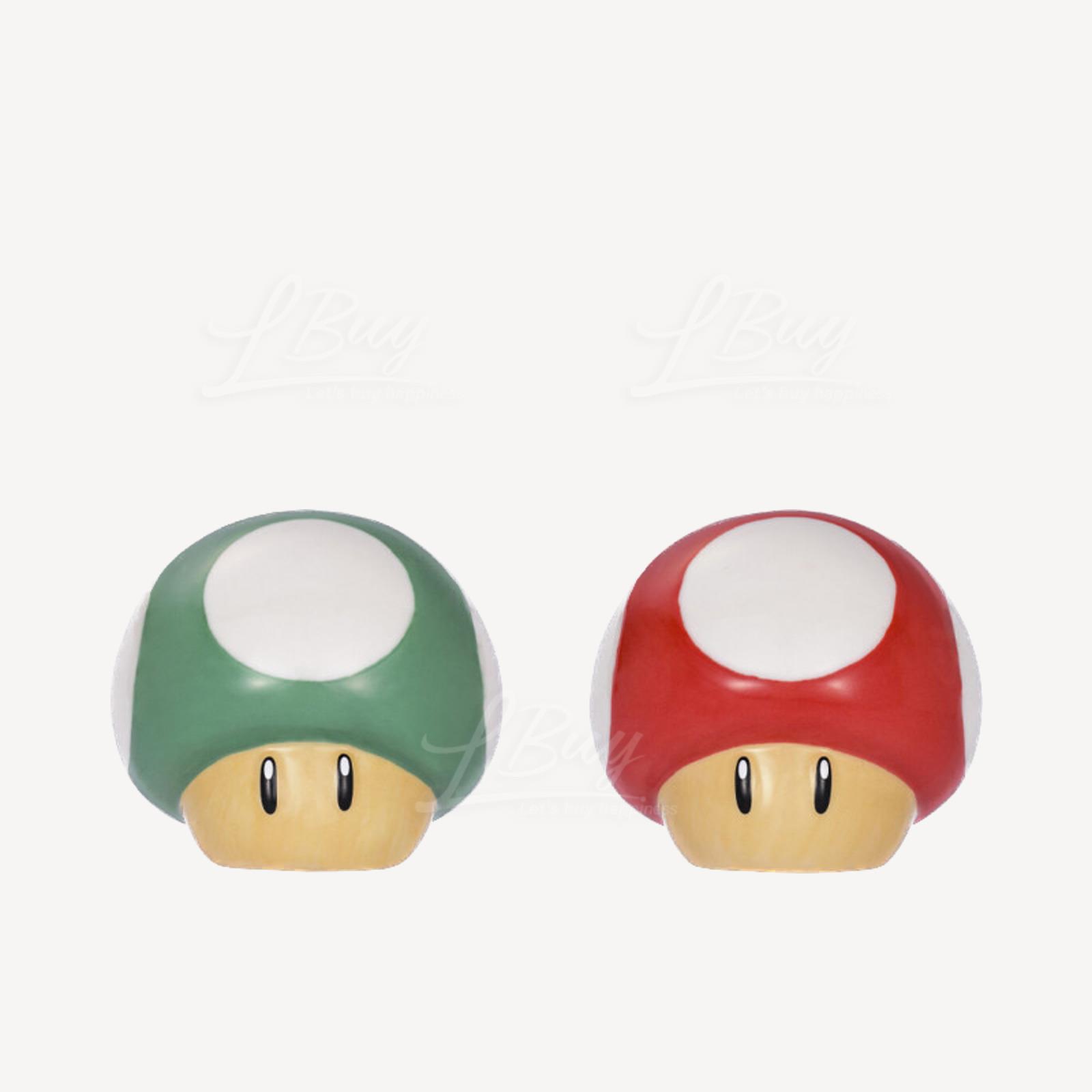 Super Mario 超級蘑菇 1UP 超級馬里奧 鹽和胡椒瓶