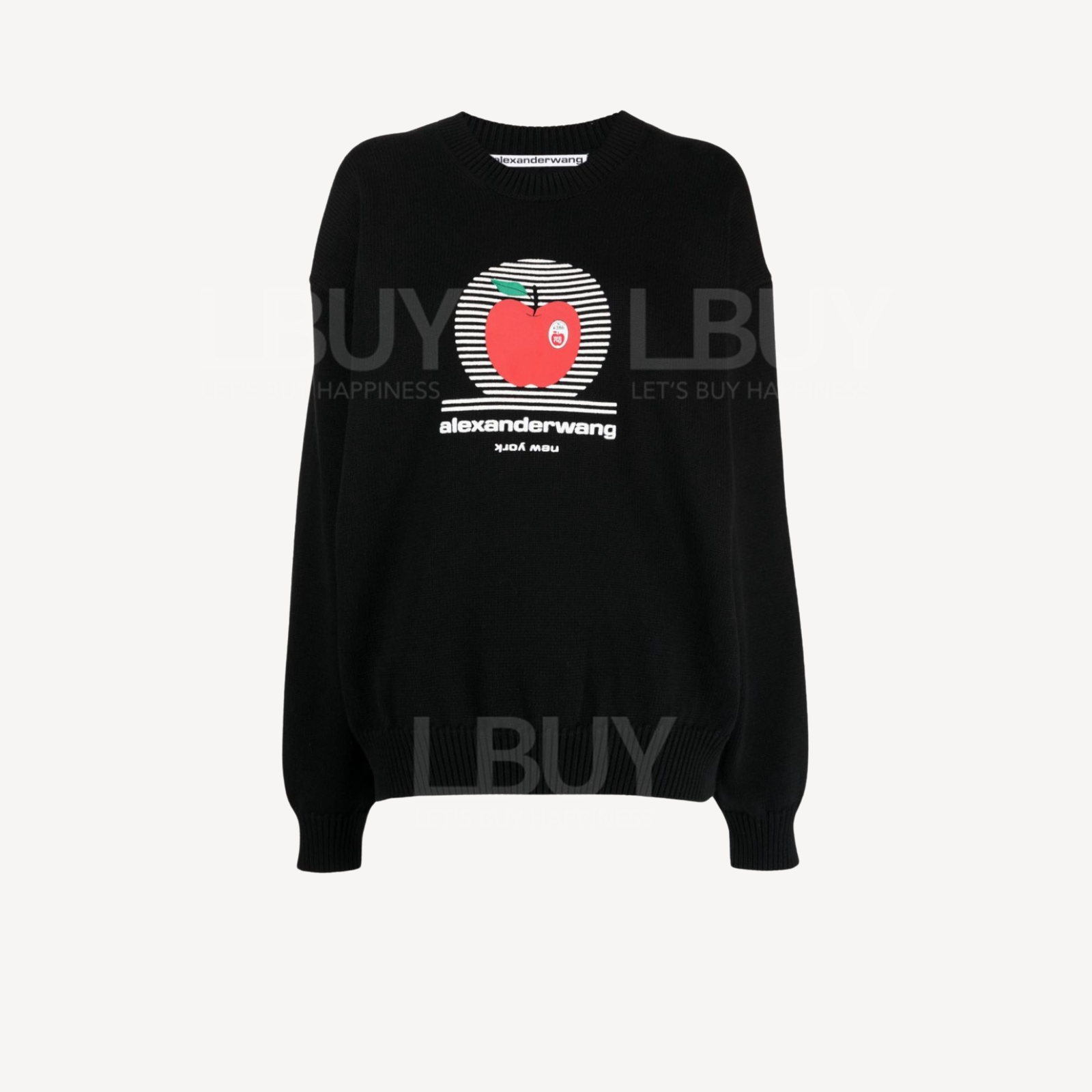 Alexander Wang图案印花针织棉卫衣