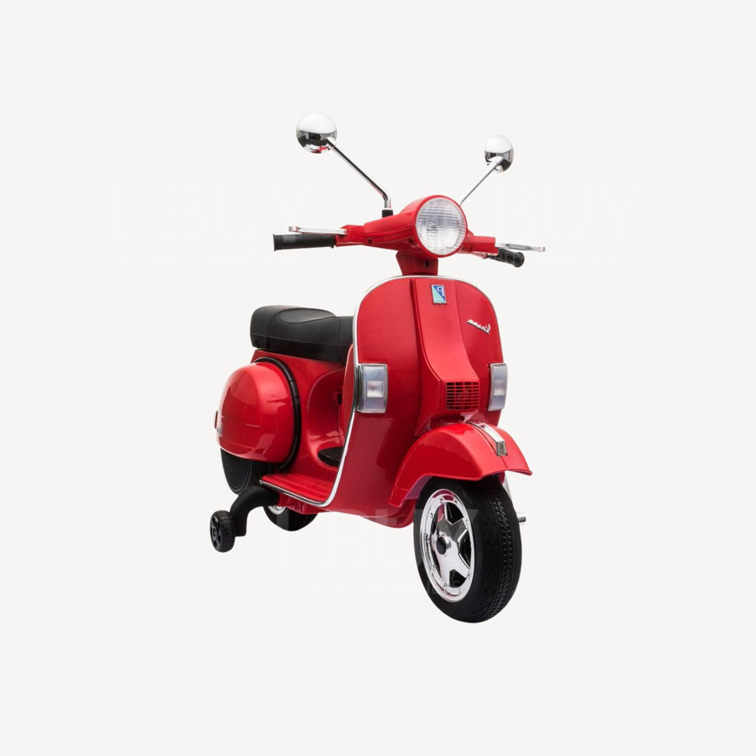 Official Licensed Kids Ride On- Vespa PX150 Red