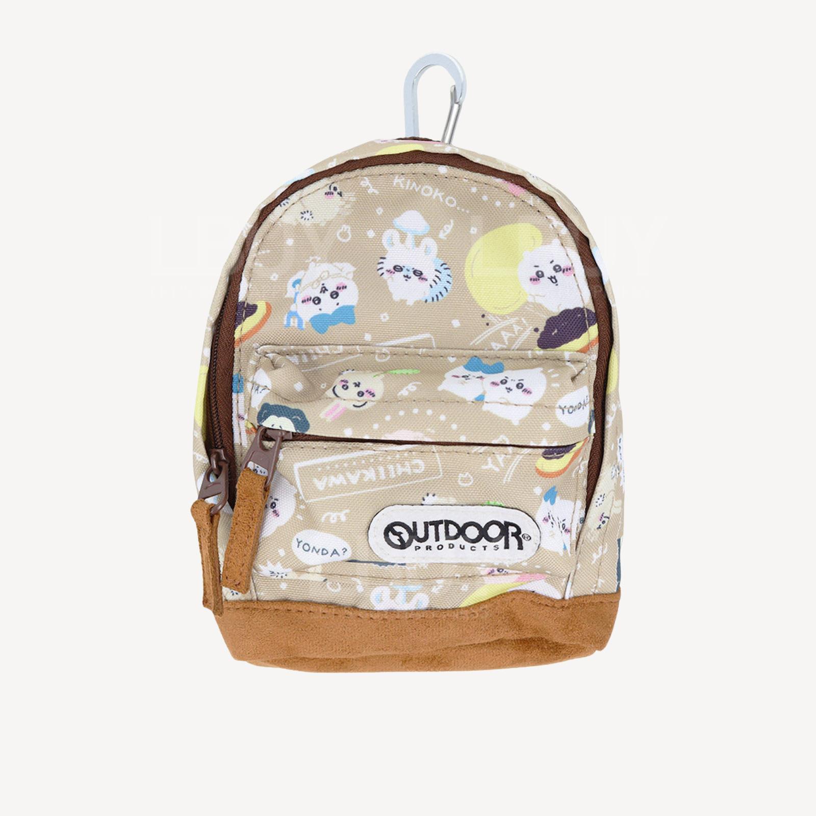 Chiikawa x Outdoor迷你背囊仔 啡色