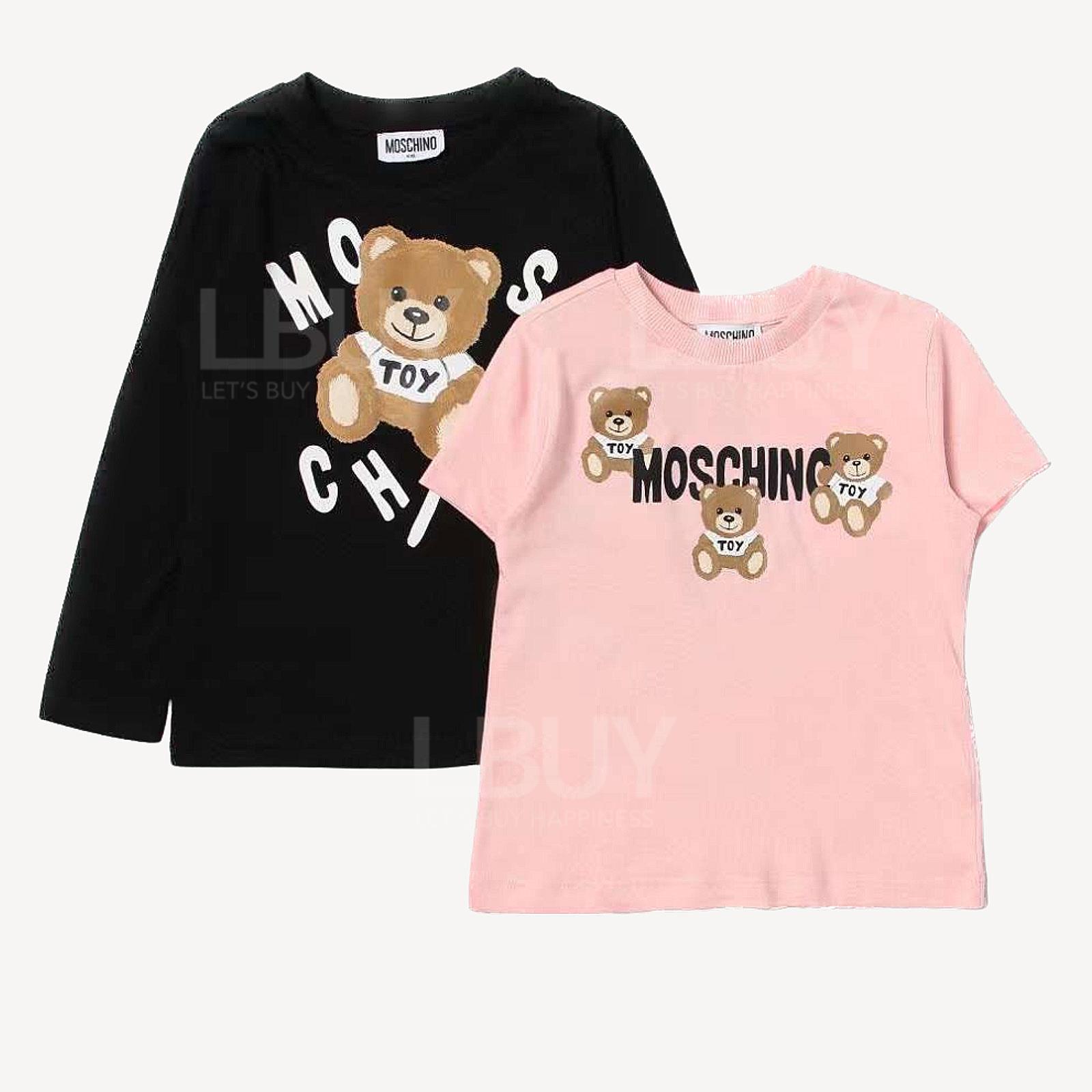 Moschino Long and Short Sleeves Tee T-Shirt set