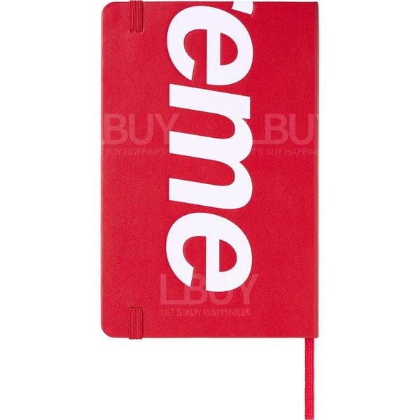 Supreme-SUPREME MOLESKINE POCKET NOTEBOOK (SMALL) RED
