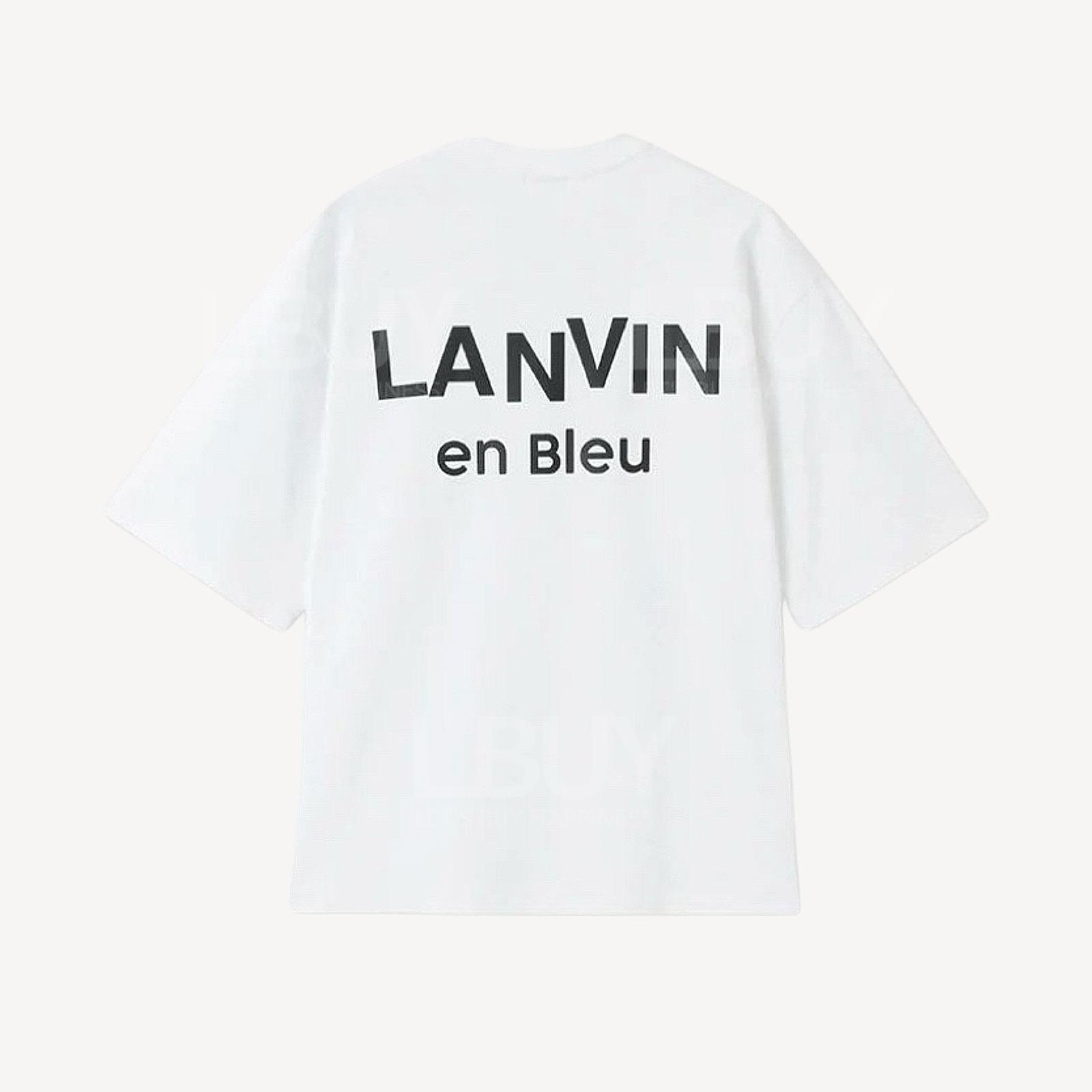 Lanvin eu Bleu Essential Essential T shirt