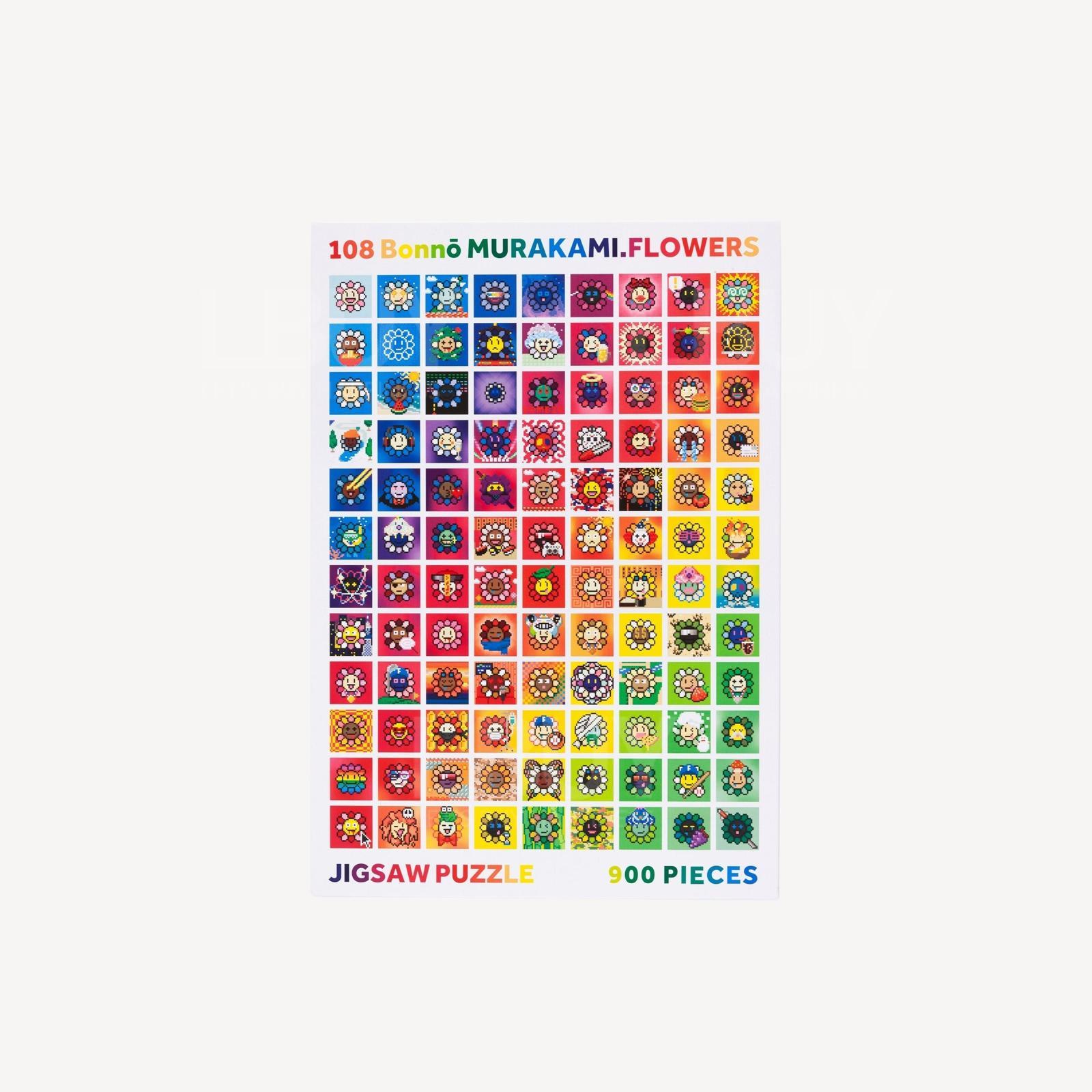 Jigsaw Puzzle 108 Bonno Murakami.Flowers 900 pieces