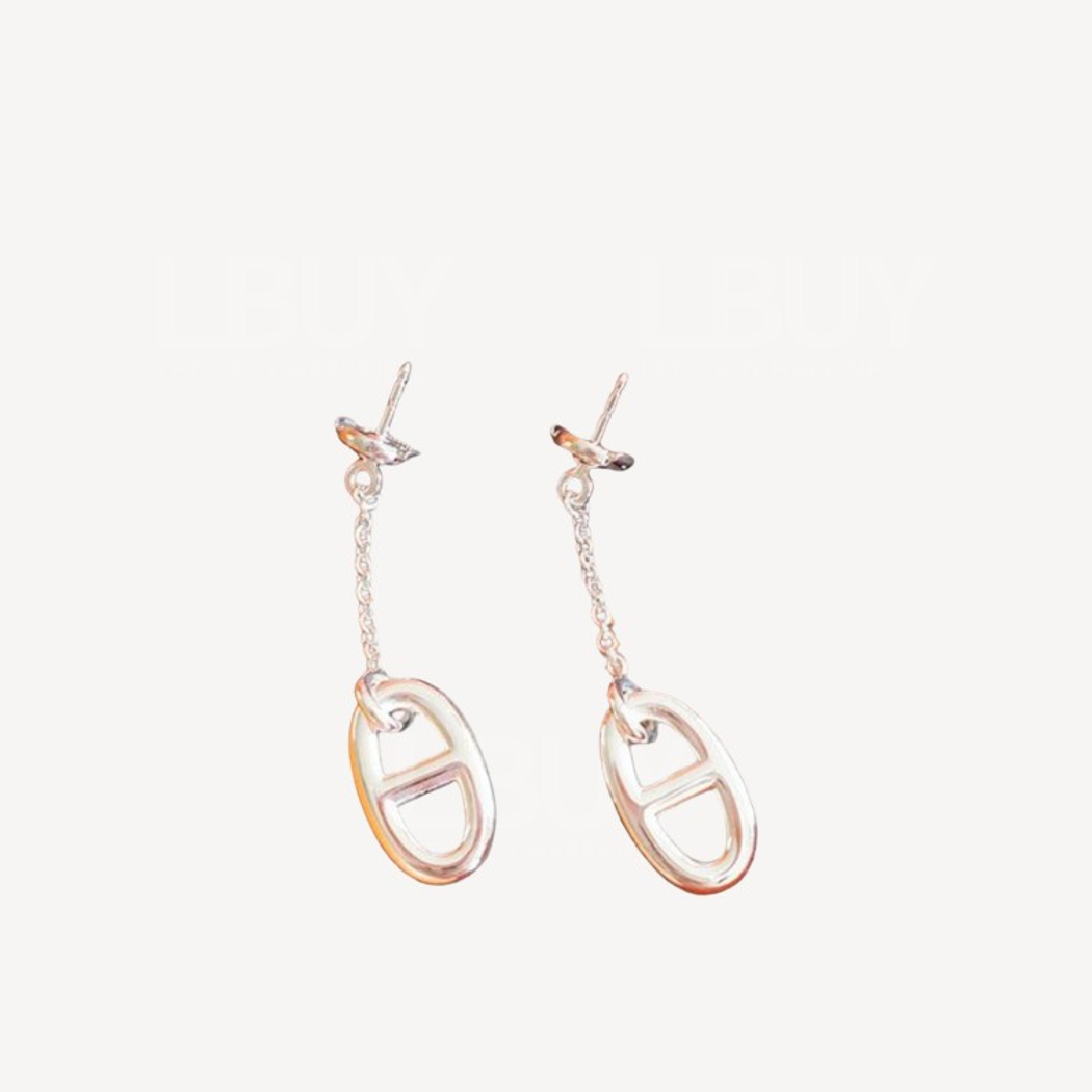 Hermes Farandole Earrings 925 Sterling Silver