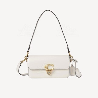 Coach Studio Baguette 單肩包 白色 CE331B4HA
