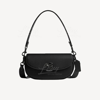 Coach Shoulder Bag Black CR667MWBK