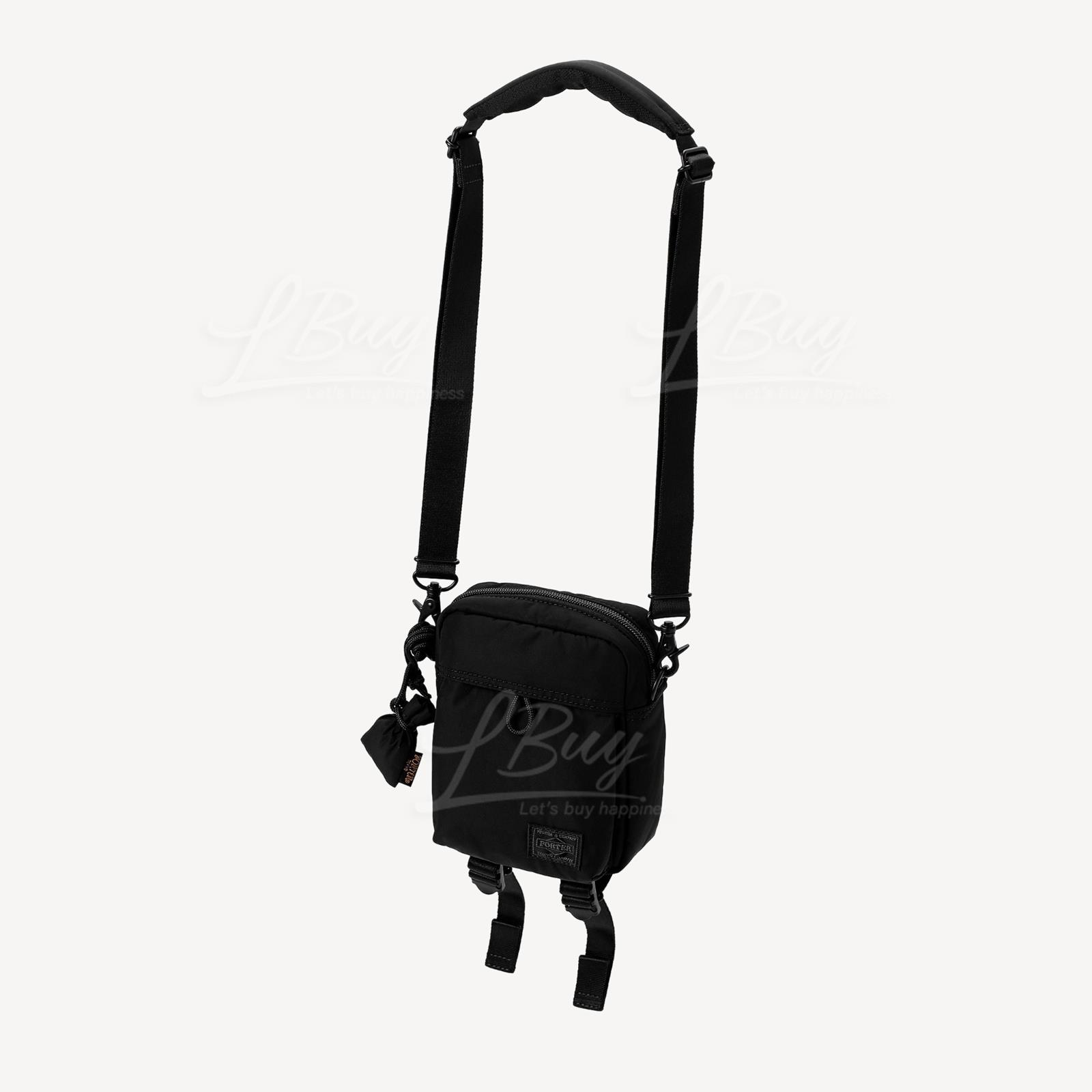 PORTER SENSES SLDER BAG BLACK
