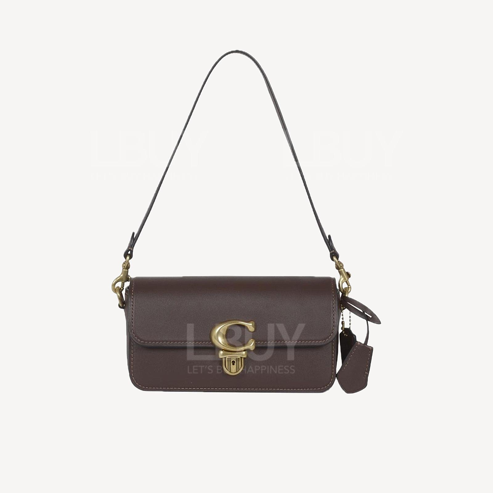 Coach Studio Baguette 手袋單肩包 楓樹棕色 CE331B4MPL