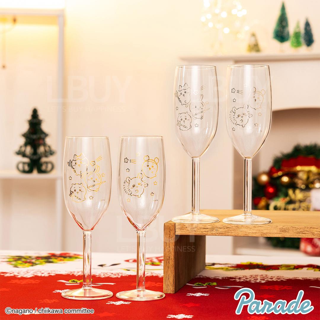 Chiikawa 景品玻璃杯 2件装 小八 小可爱 兔兔 古本 飞鼠