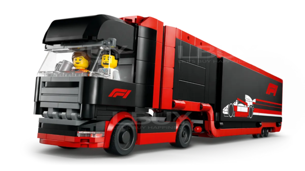 LEGO-LEGO 60445 City F1® 货车和RB20 与AMR24 F1® 汽车8+