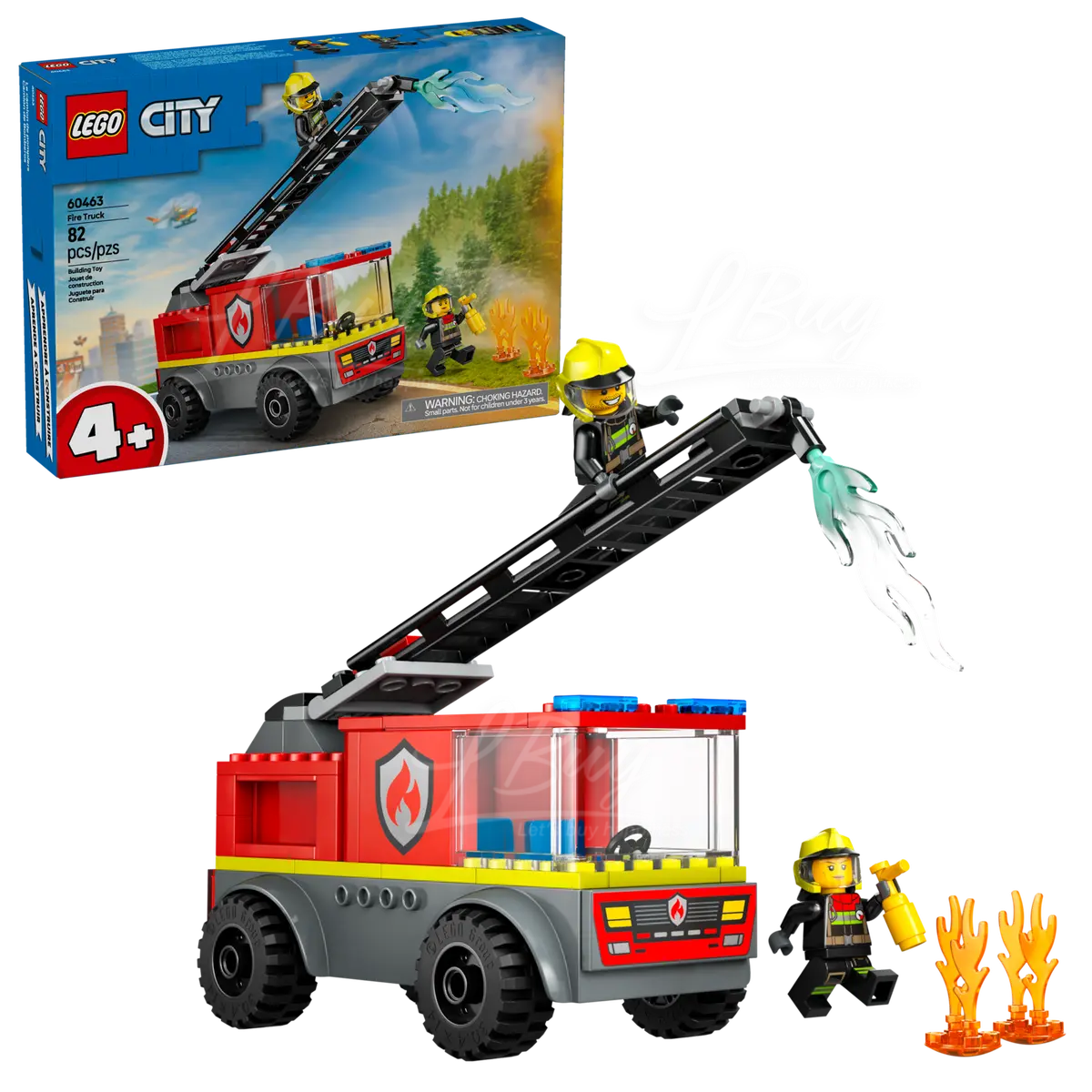 LEGO 60463 City Fire Ladder Truck 4+