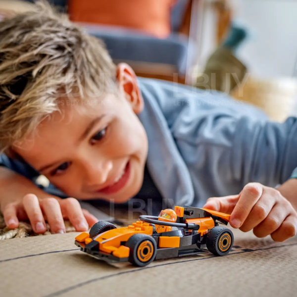 LEGO-LEGO 60442 City F1® 賽車手和McLaren 賽車6+
