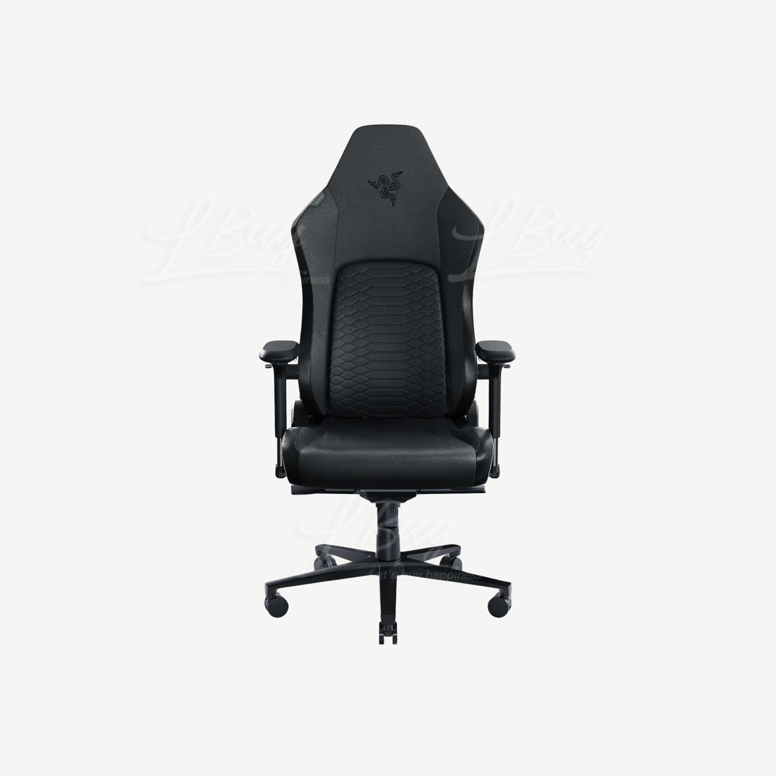 Razer 雷蛇Iskur V2 內置自适应腰枕支撑的电竞椅 黑色 RZ38-04900200-R3U1 香港行货