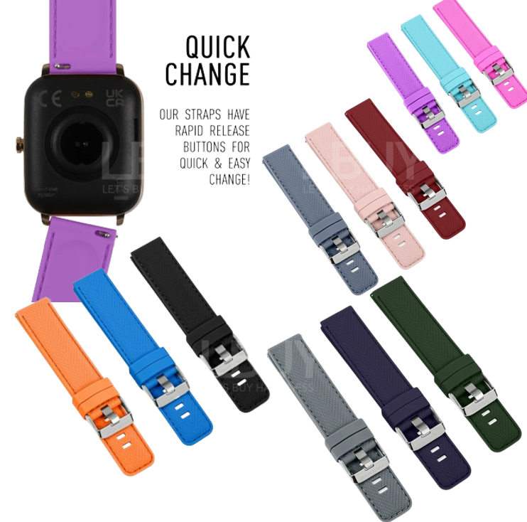 Henry London 智能手表 表带 （ 各色， 随机赠送)