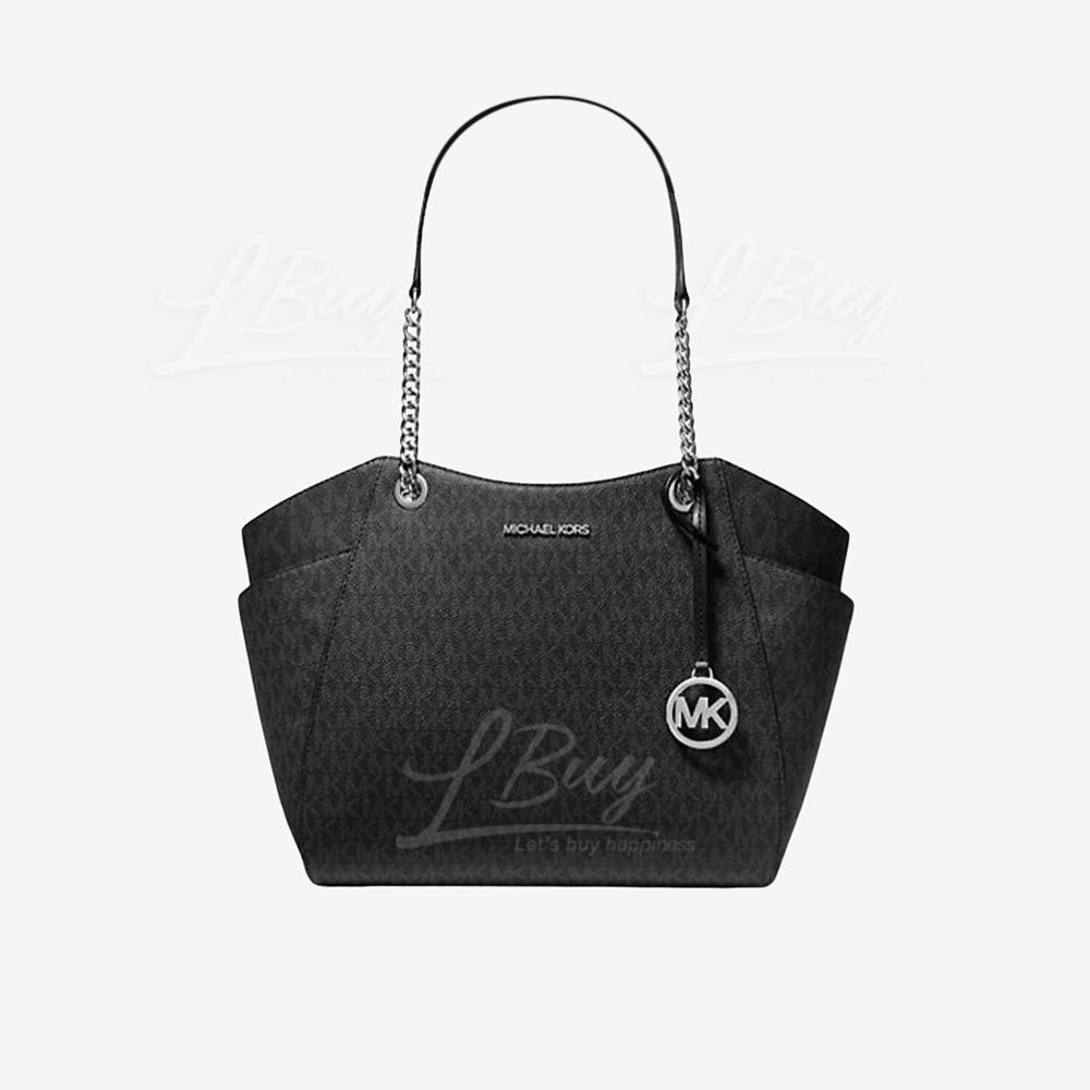 Michael Kors Jet Set Large Signature Logo Shoulder Bag 