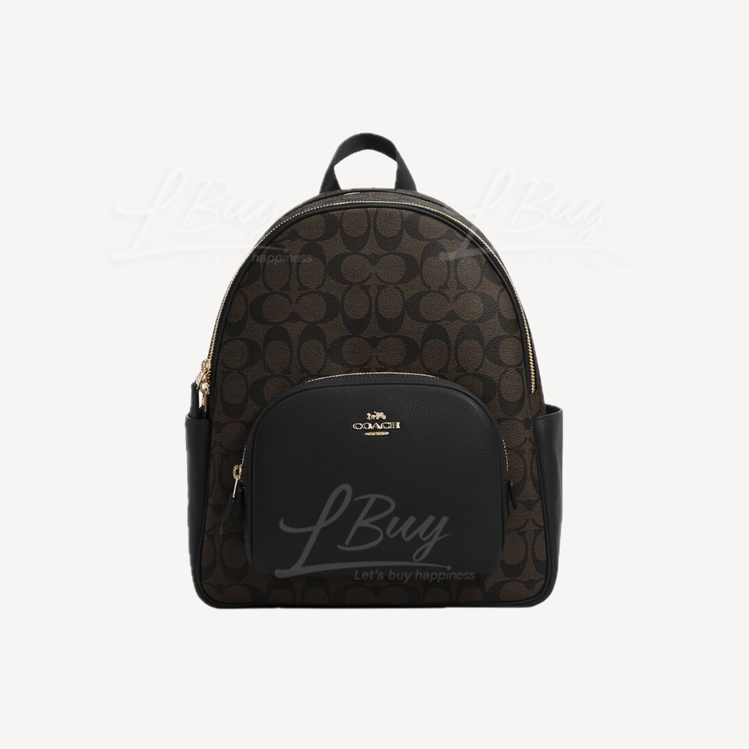 Coach Court Backpack In Signature Canvas 5671IMAA8