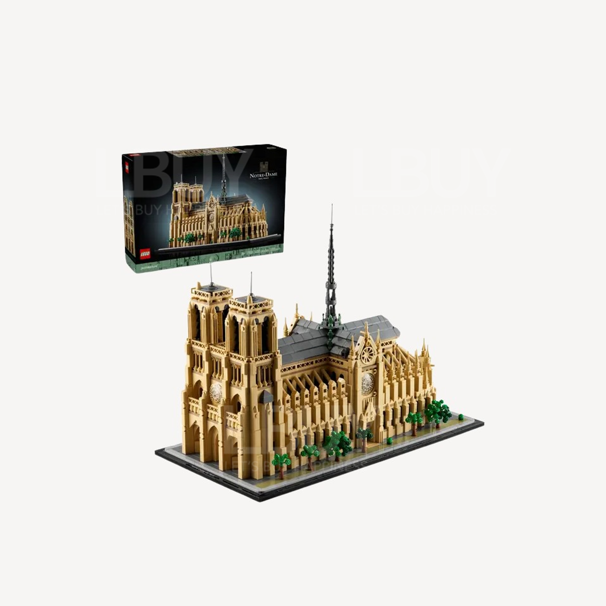 LEGO 21061 Architecture 建筑巴黎圣母院 18+