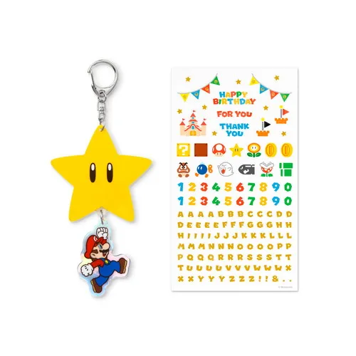 超级玛利欧 装饰挂饰(超级星星)