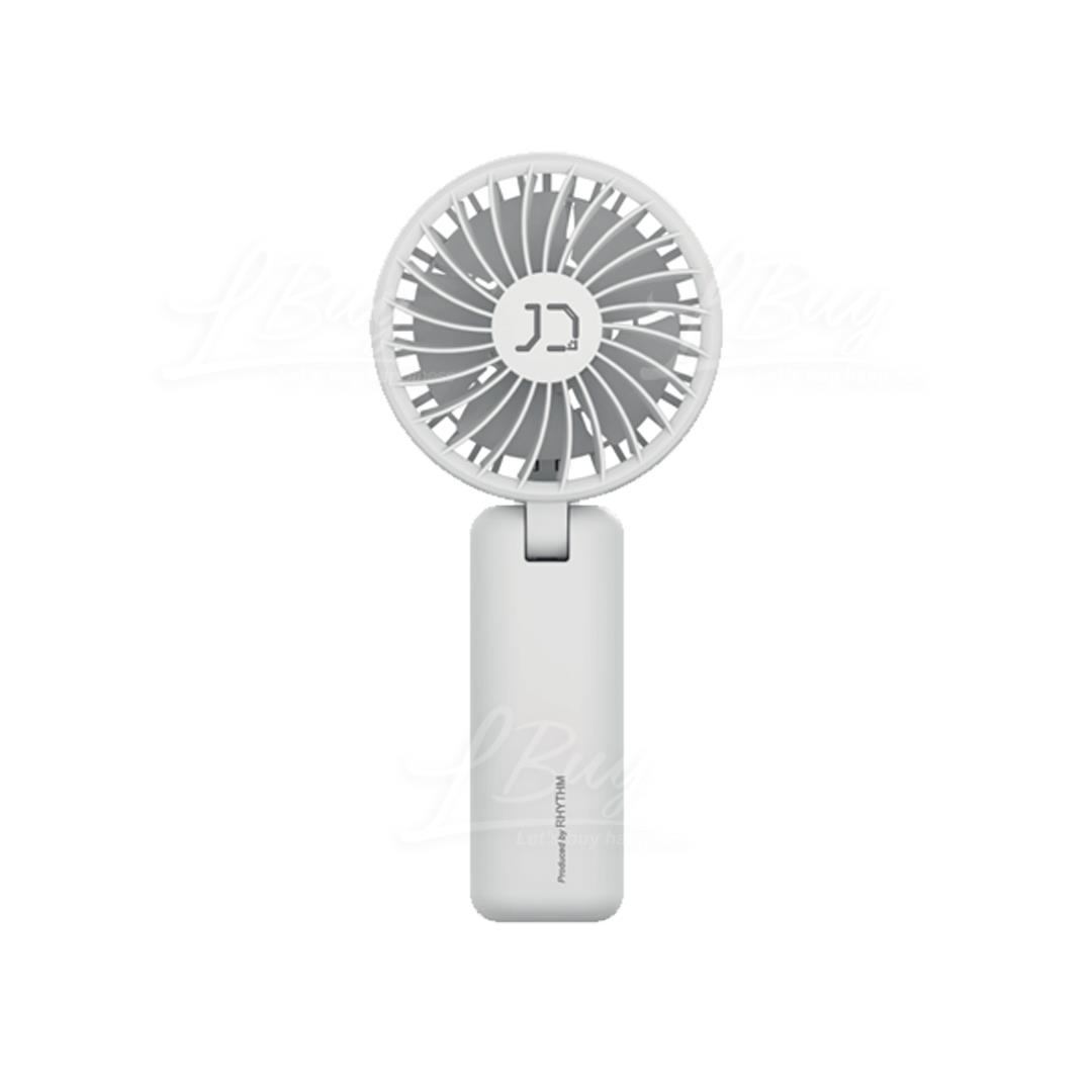 日本Rhythm x 10Denki Breeze 25便㩦式直立手提風扇 忌廉白