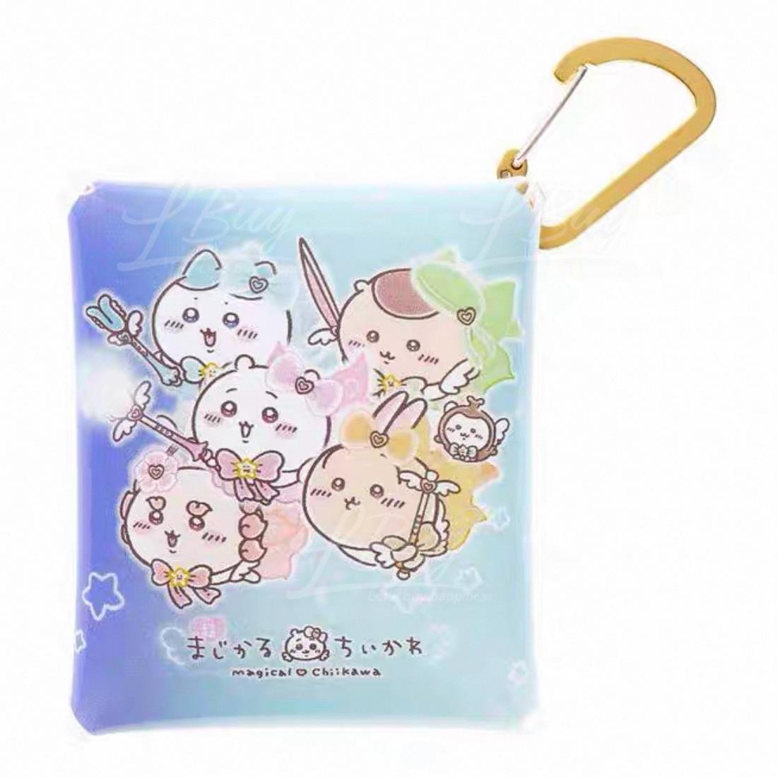 日版chiikawa吉伊卡哇乌萨奇魔法少女零钱硬币包钥匙包挂件小物包