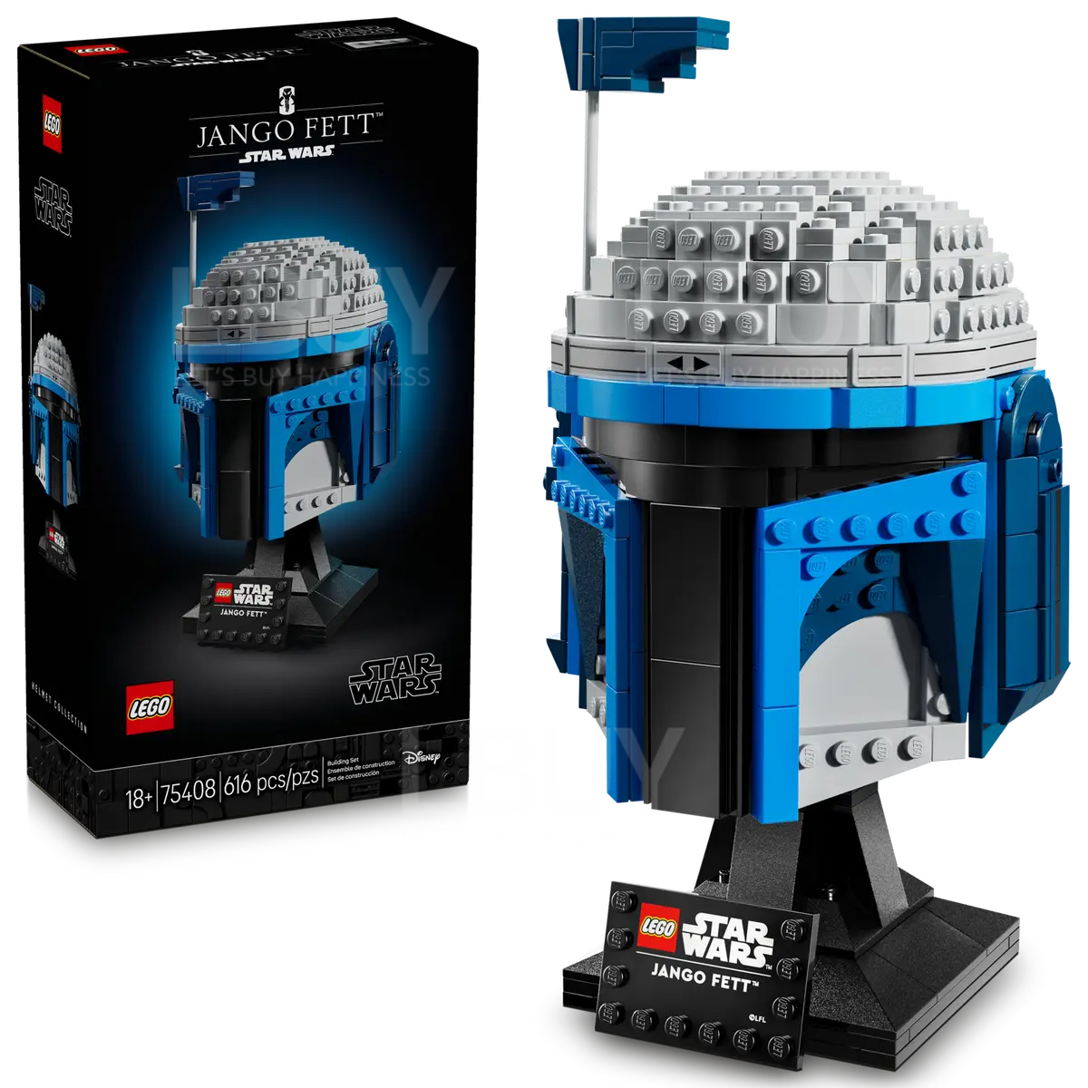 LEGO 75408 Star Wars™ 星球大戰 Jango Fett™ Helmet 18+