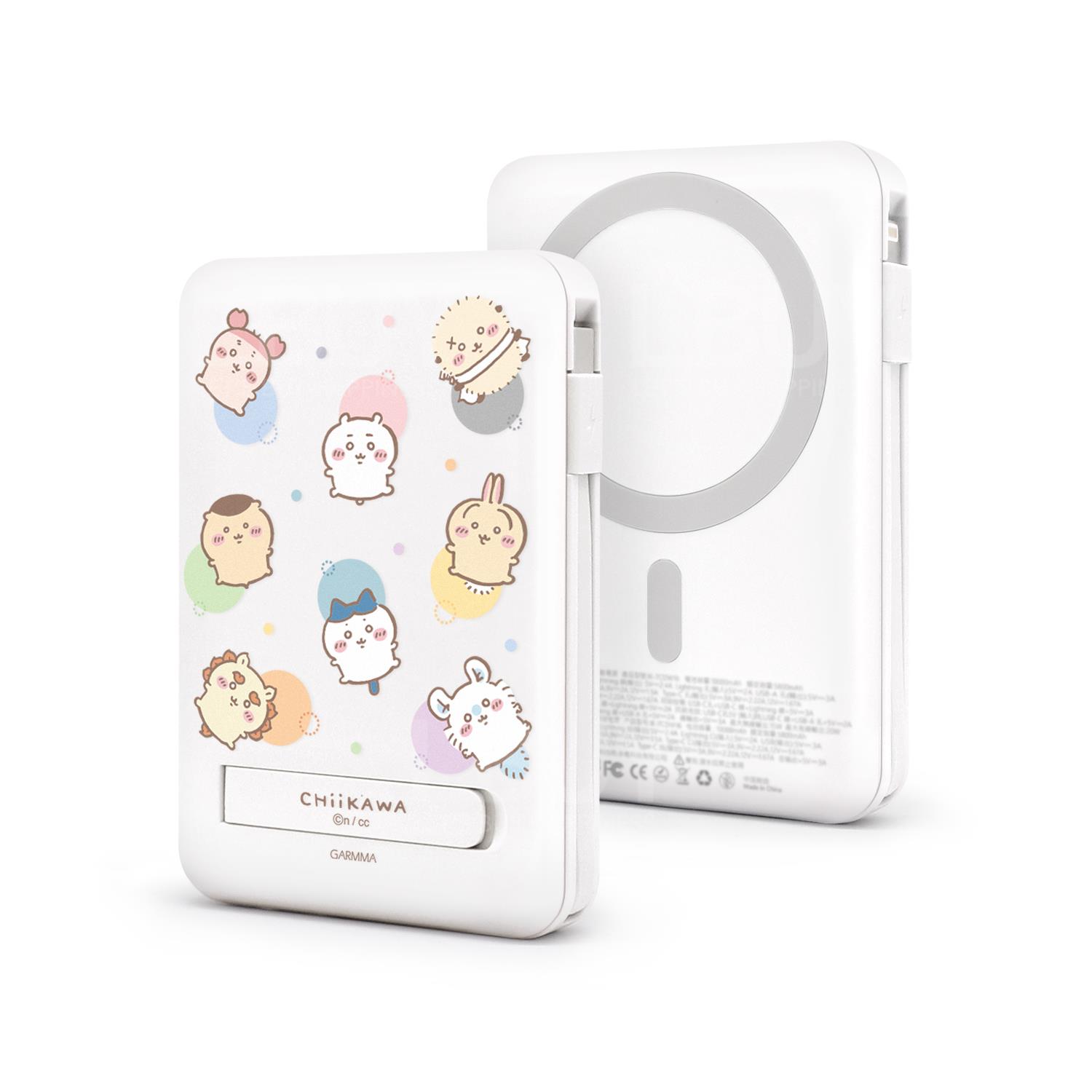 Garmma Chiikawa 10000mAh 5 in 1 Magsafe Powerbank Best Friends