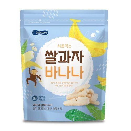 Bebecook 有機小米棒(香蕉味）25g (12M+)