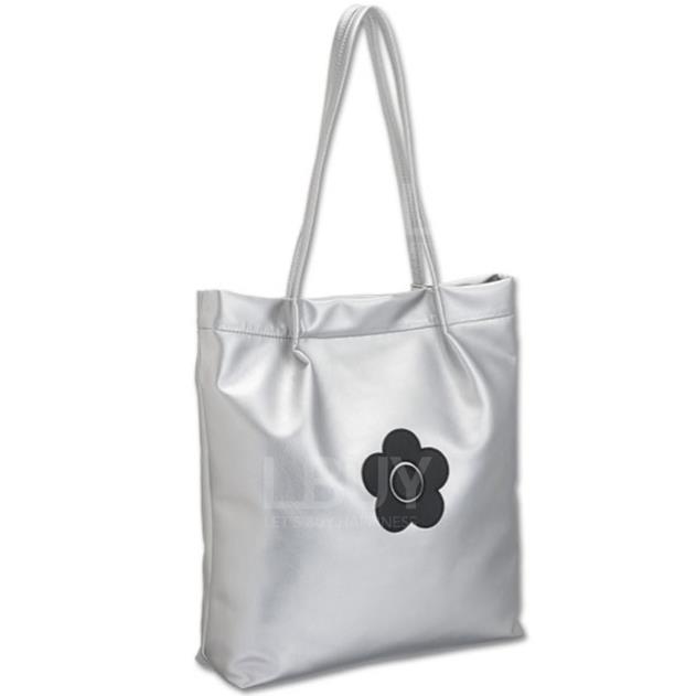 Silver Tote bag