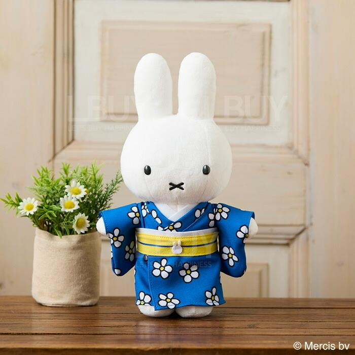 Miffy 蓝色和服公仔