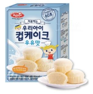 BEBEST CUP CAKE(MILK) (40g x 2) 8M+