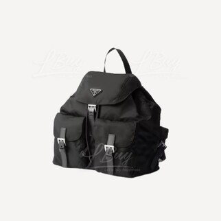 Prada Re-Nylon Medium Backpack with Cosmetic Bag