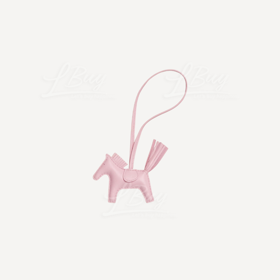 Hermes Rodeo PM Charm 包袋吊饰 玫瑰粉红色