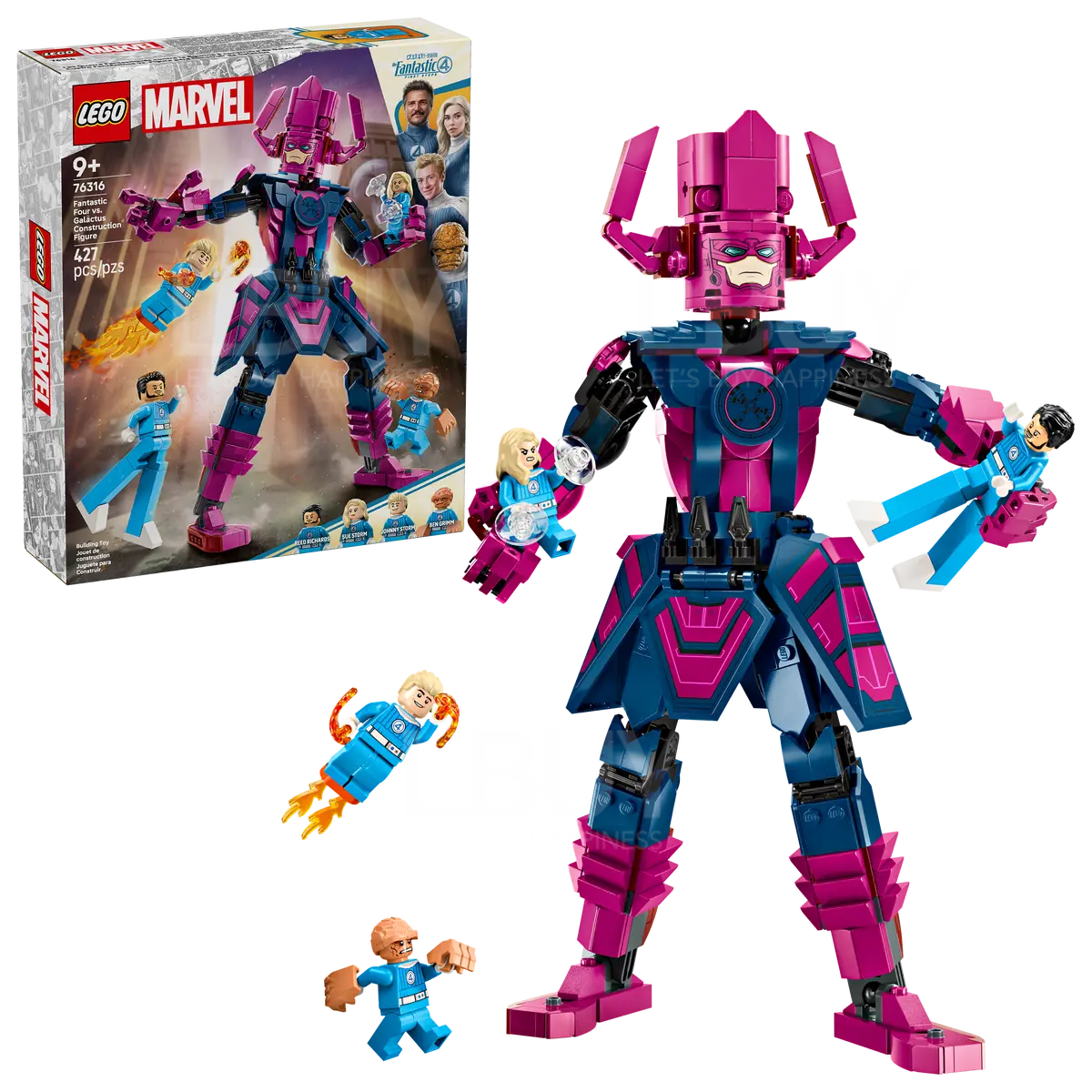 LEGO 76316 Marvel Fantastic Four vs. Galactus Construction Figure 9+