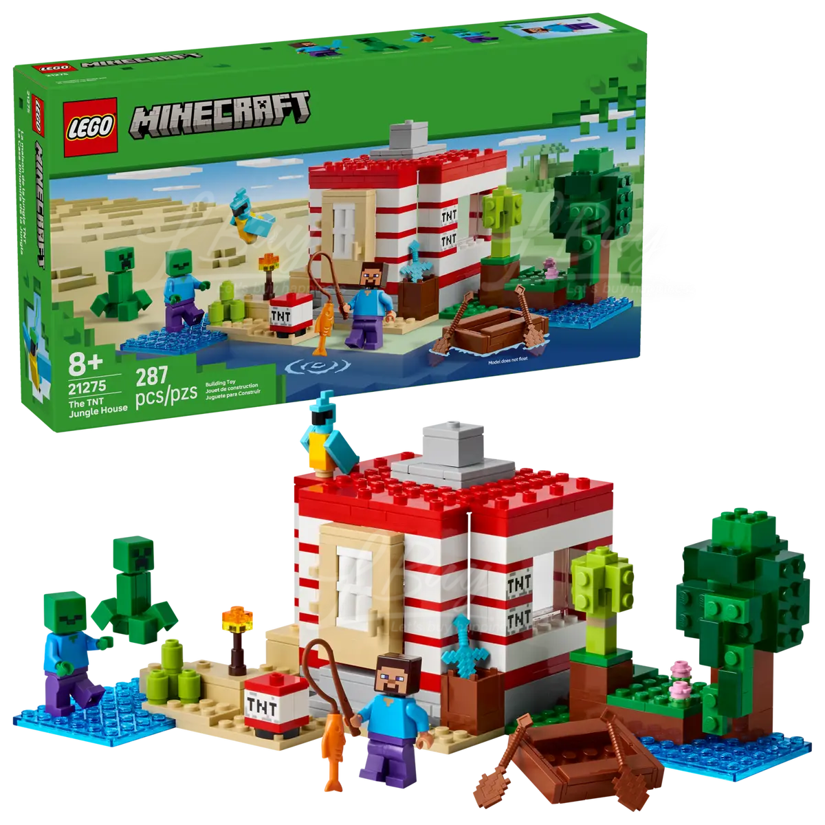 LEGO 21275 Minecraft 炸藥叢林屋 8+