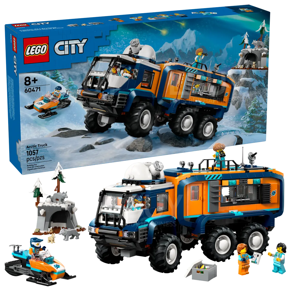 LEGO 60471 City Arctic Explorer Science Lab Truck 8+