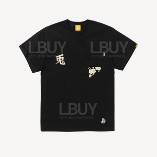 FR2 Reverse Pocket Sakura T-Shirt Black