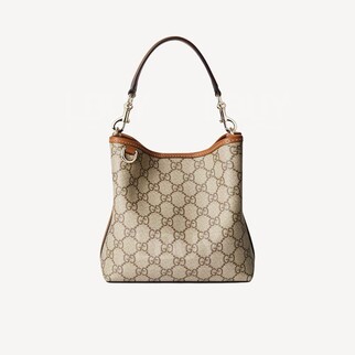 Gucci GG Emblem Small Bucket Bag 小號桶袋 棕色